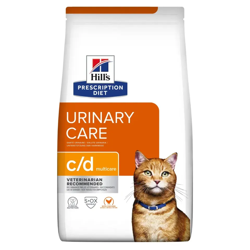 Hrana dietetica pentru pisici Hill s PD Urinary Care C D cu pui 3 kg