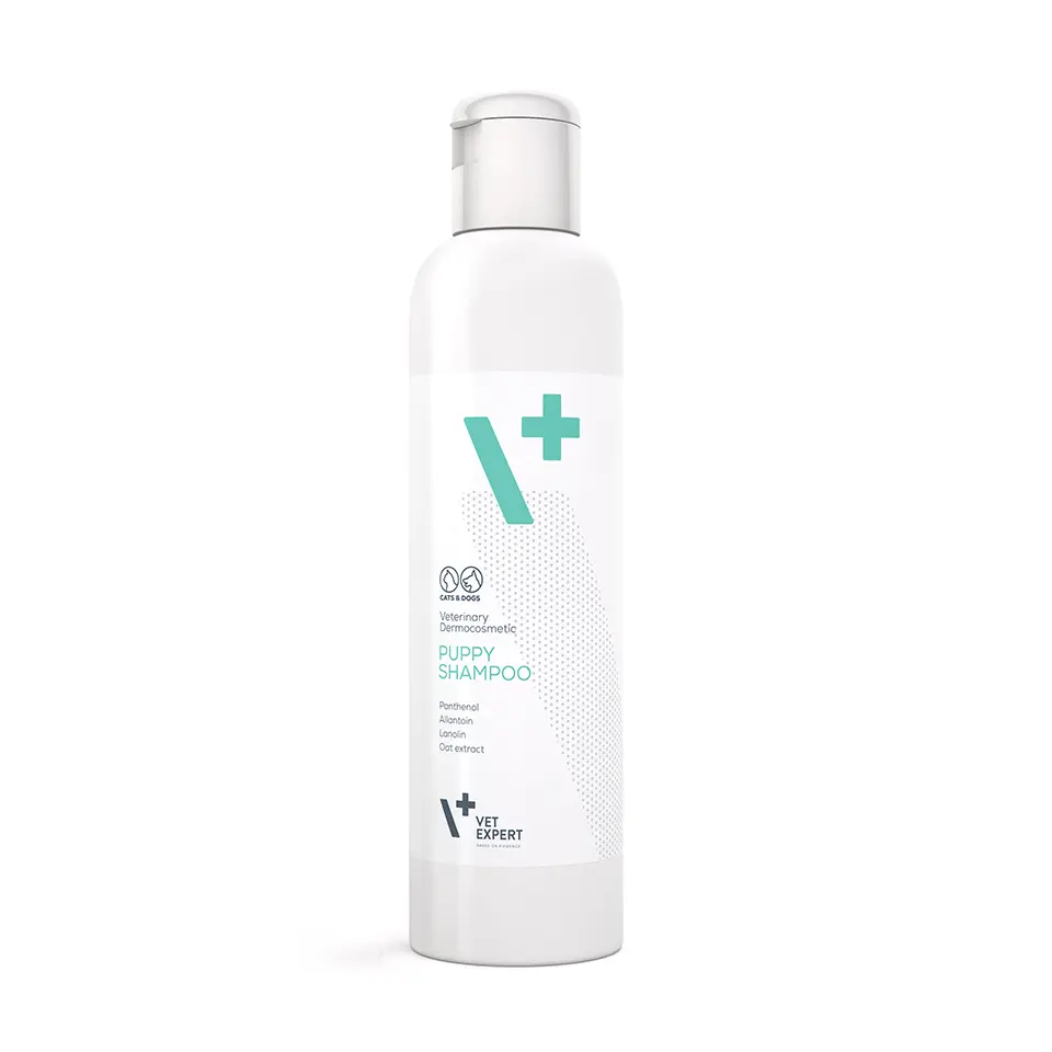 Sampon dermatocosmetic pentru catelusi si pisicute Vet Expert Puppy, 250 ml