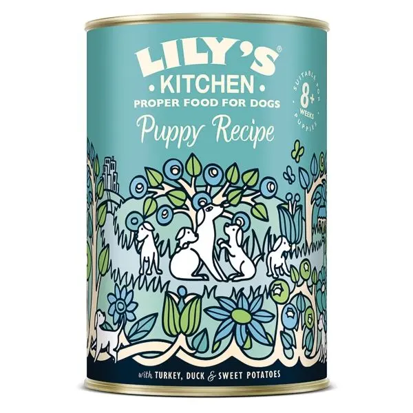 Lily's Kitchen For Dogs Puppy Recipe With Turkey, Duck & Kale, 400 g