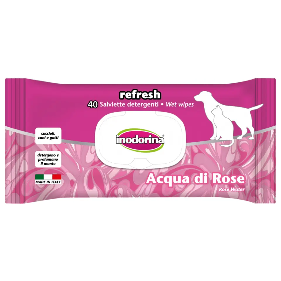 Servetele umede & Trandafiri Inodorina 40 buc