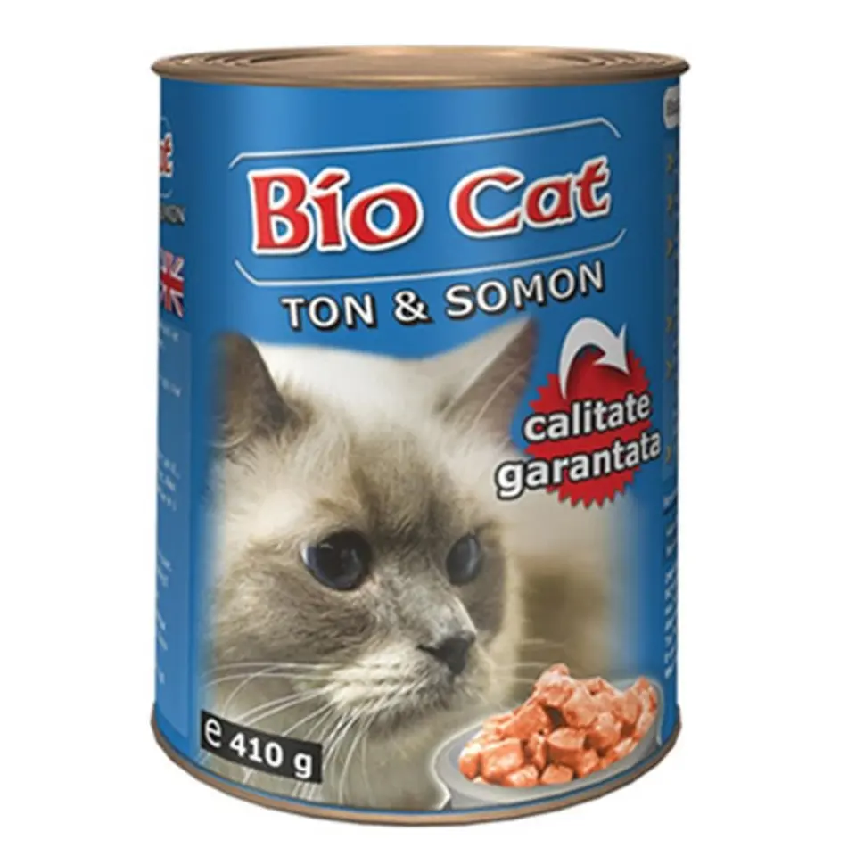 Bio Cat Somon si Ton, 410 g