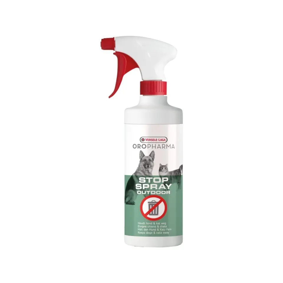 Spray Repelent Pentru Caini Si Pisici Oropharma Stop Outdoor, 500 ml