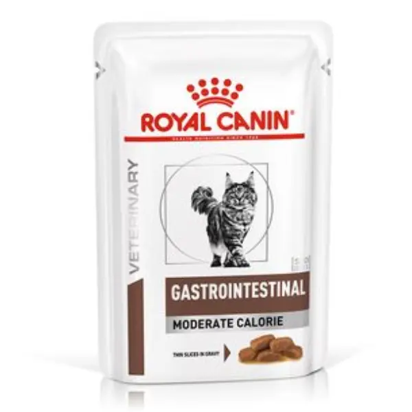 Royal Canin Cat Dieta Plic Gastro Intestinal Moderat Calories 12 x 85 g