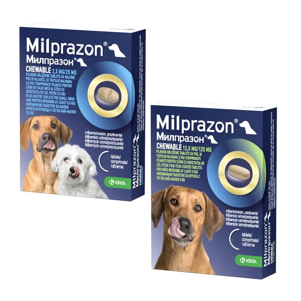 Milprazon Chewable Caine, 1 tableta