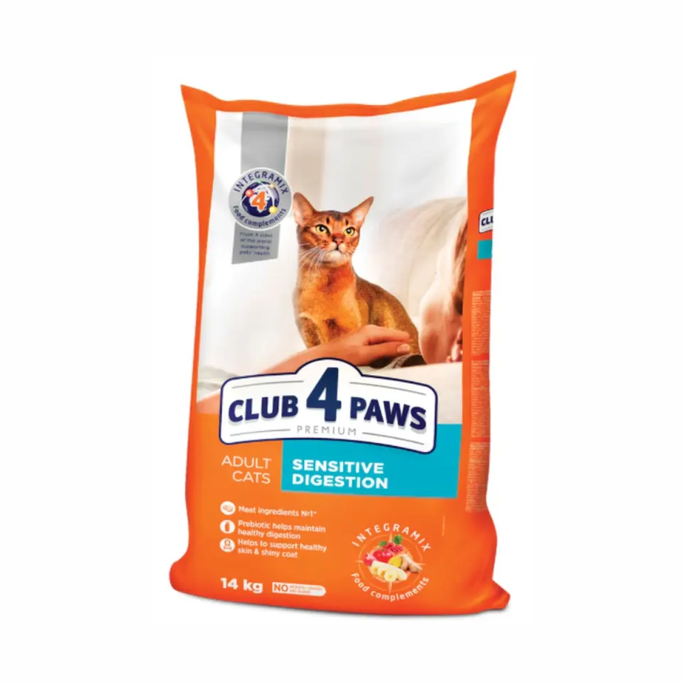 Club 4 Paws Premium Sensitive - Hrana uscata pentru pisici adulte - Pui - 14kg