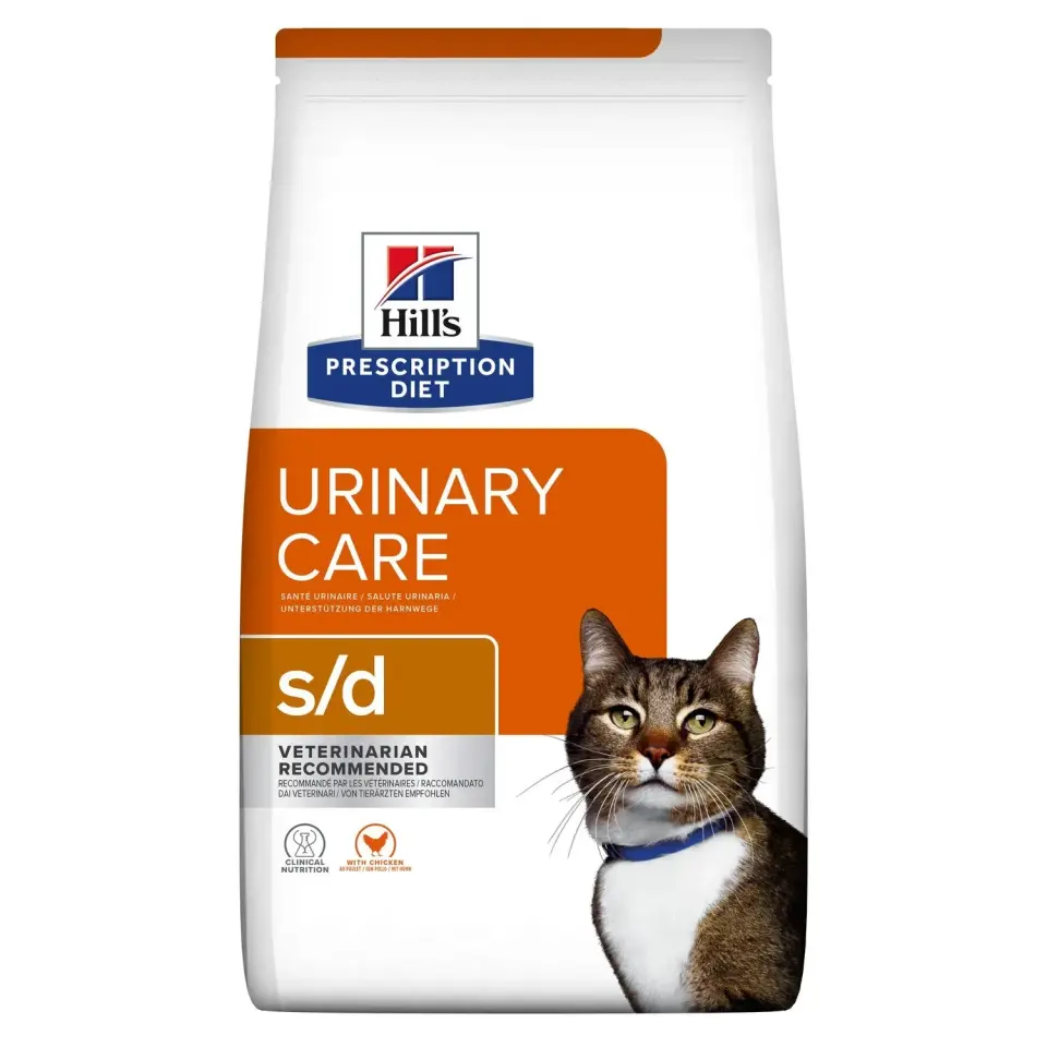 Hrana dietetica pentru pisici Hill s PD Urinary Care S D cu pui 3 kg