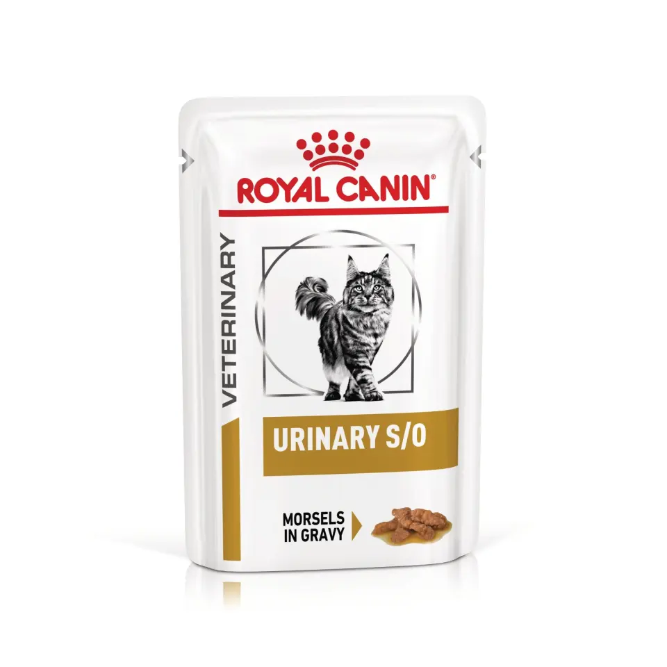 ROYAL CANIN Urinary S/O, dieta veterinara, plic hrana umeda pisici, sistem urinar, (in sos), 85 g