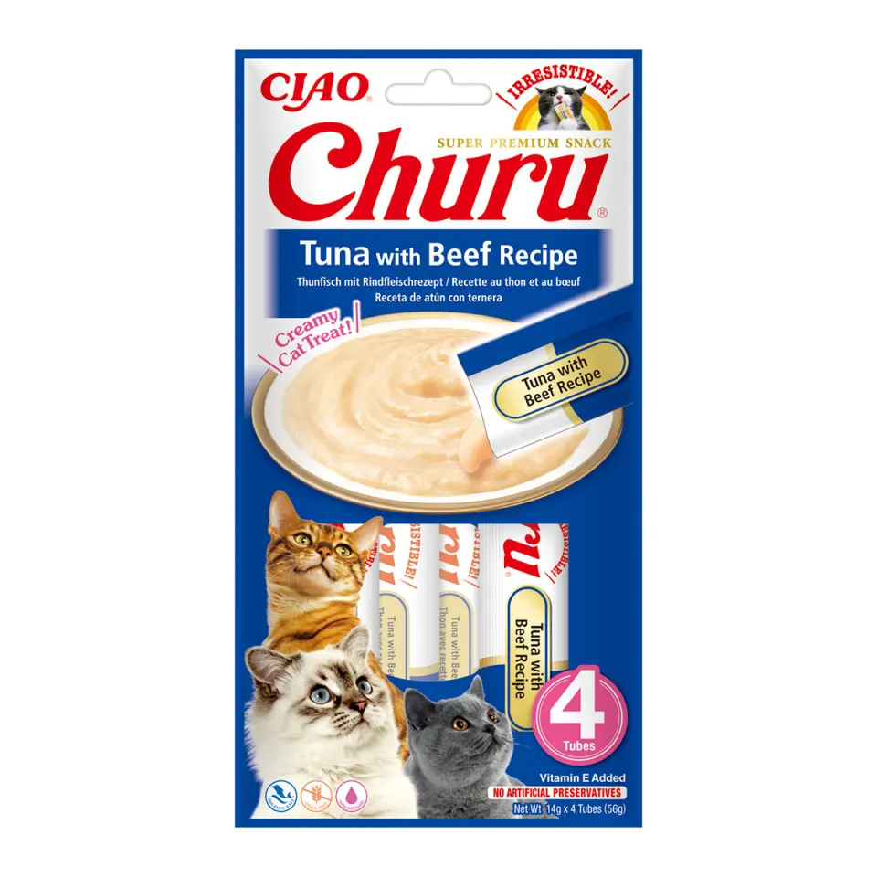 Churu Recompensa Cremoasa cu Ton si Vita