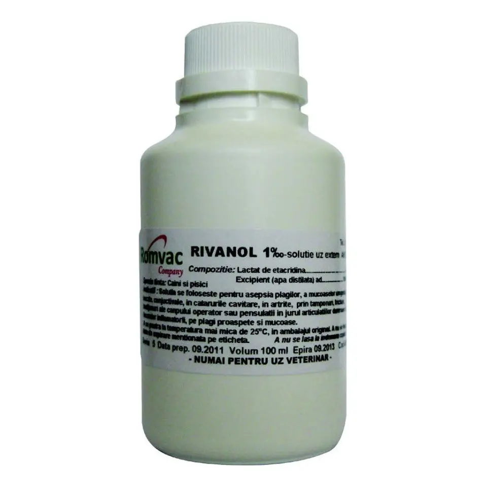 Rivanol 1% Soluție, 100 ml