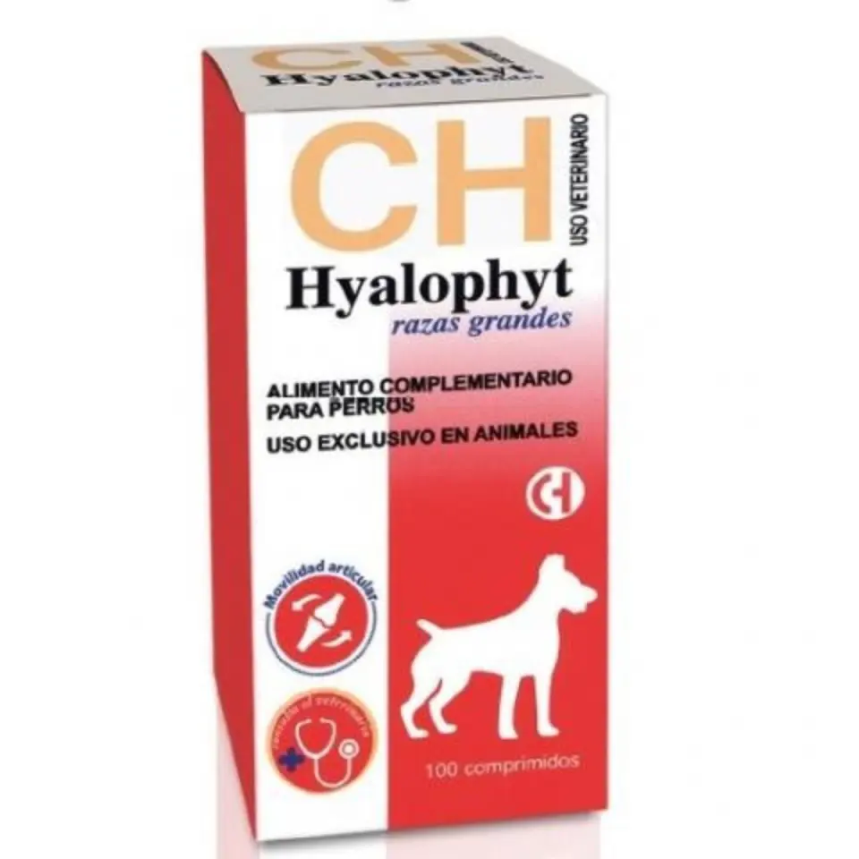 CHEMICAL IBERICA Hyalophyt Large Breeds, supliment sistem articular câini, comprimate