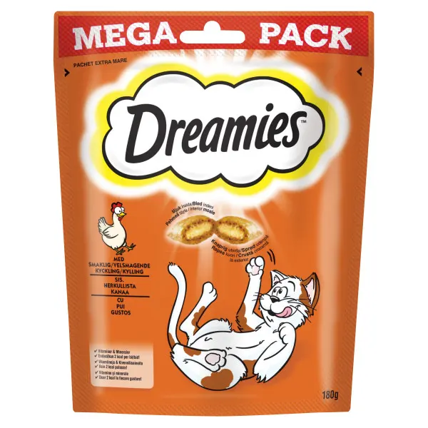 Dreamies Recompense Pui 180 G