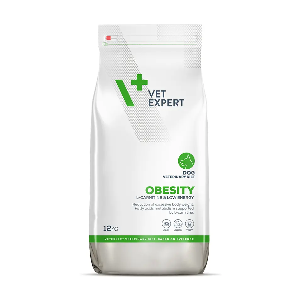 Hrana dietetica pentru caini cu obezitate Vet Expert Obesity Dog, 12 kg