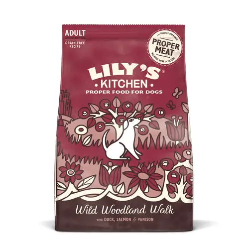 Lily's Kitchen For Dogs Wild Woodland Walk - Duck, Salmon and Venison, 1 kg