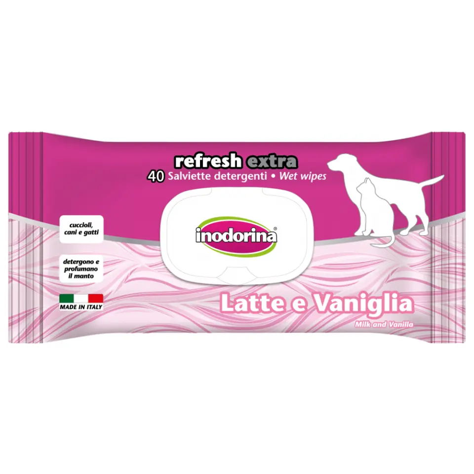 Servetele umede & Vanilie Inodorina 40 buc