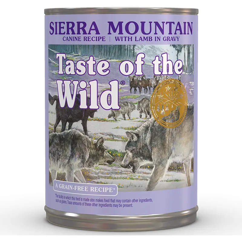 Taste of the Wild Sierra Mountain Canine Recipe, 390 g