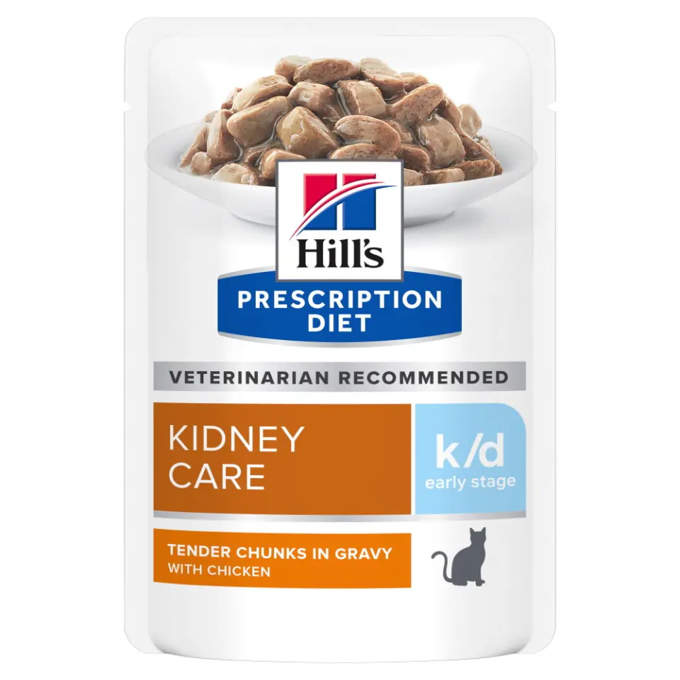 Hills PD FELINE K/D EARLY STAGE CHK 12x85 G (PLICURI)