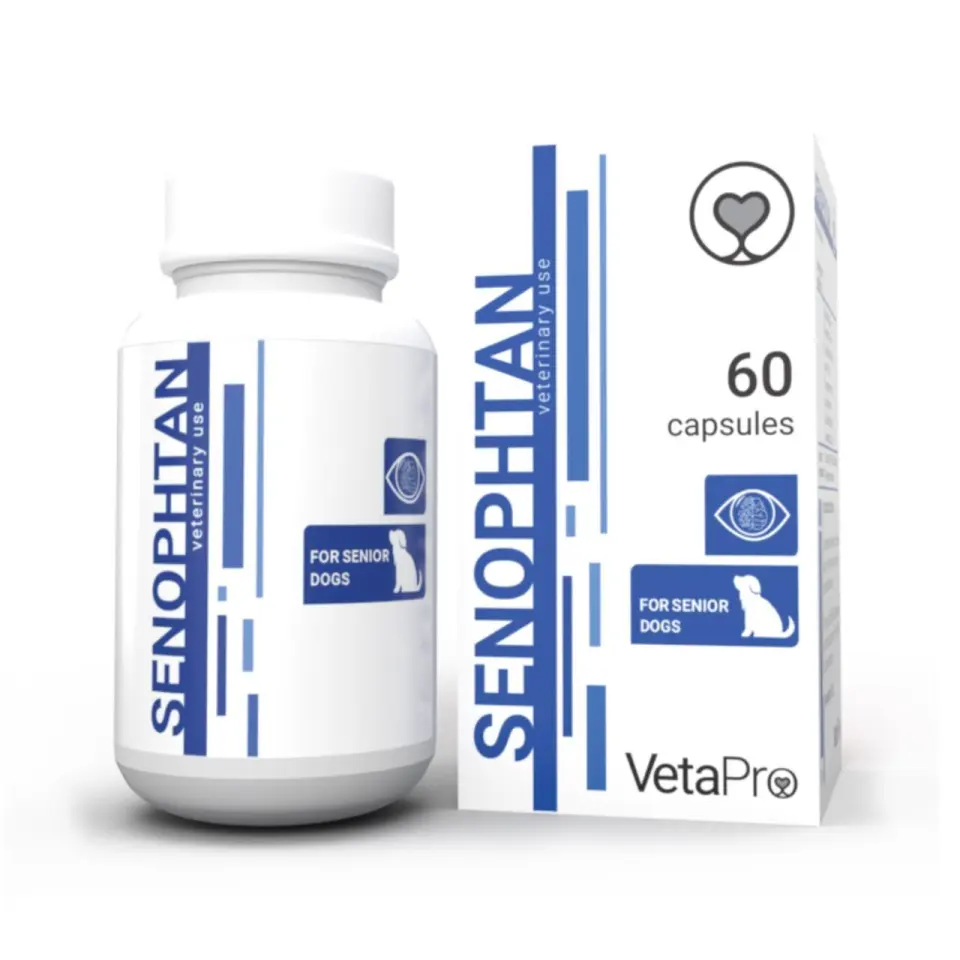 Vetapro Senophtan, Sanatate Neurologica Caini Seniori, 60 capsule