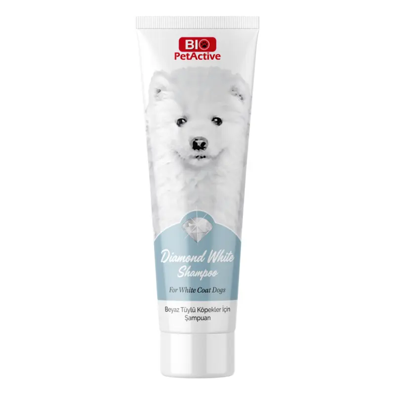 Bio PetActive Diamond White Șampon pentru câini: 250 ml, albire blană
