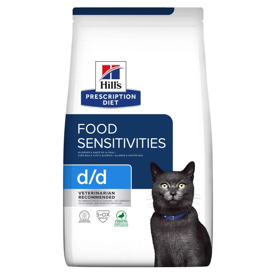 Hills PD FELINE D/D DUCK & PEA 1.5 KG