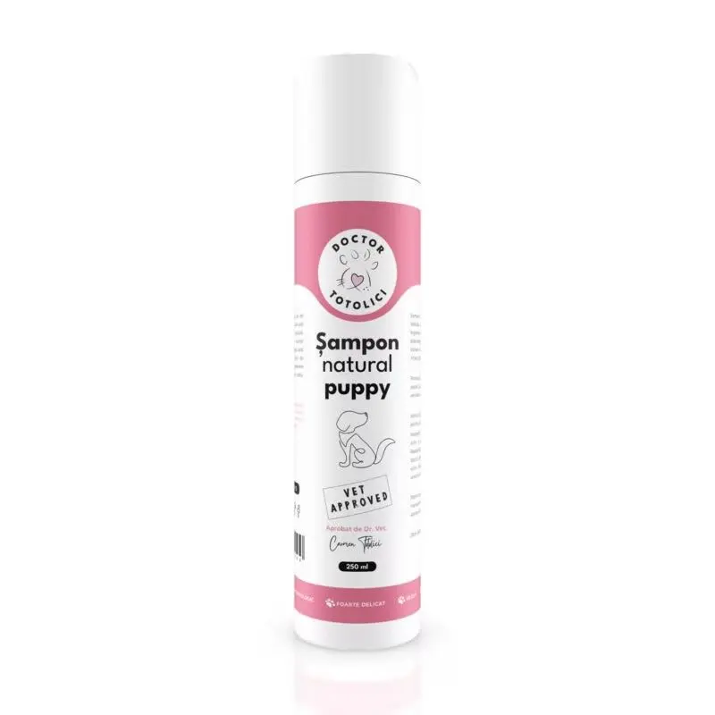 Sampon natural puppy Doctor Totolici, 250 ml