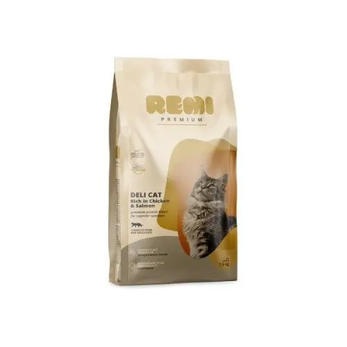 Hrana Uscata Pisici, Remi Premium Adult Deli Cat cu Pui, 8 kg