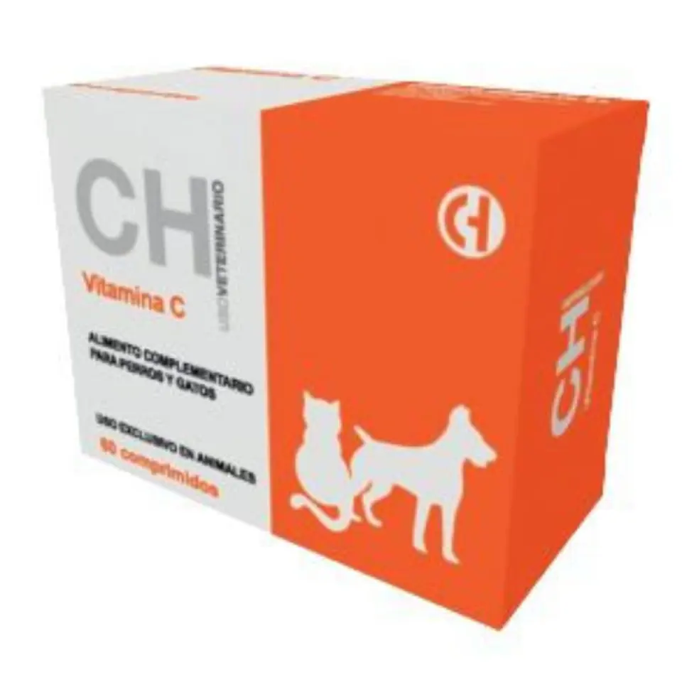 CHEMICAL IBERICA Vitamina C, supliment multivitamine câini, comprimate