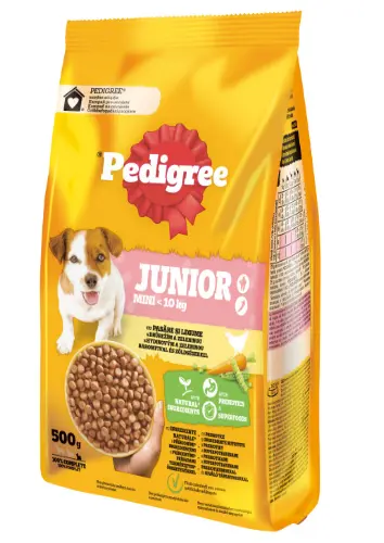 Pedigree Junior Pasare/Legume Mini - 1-4-kg