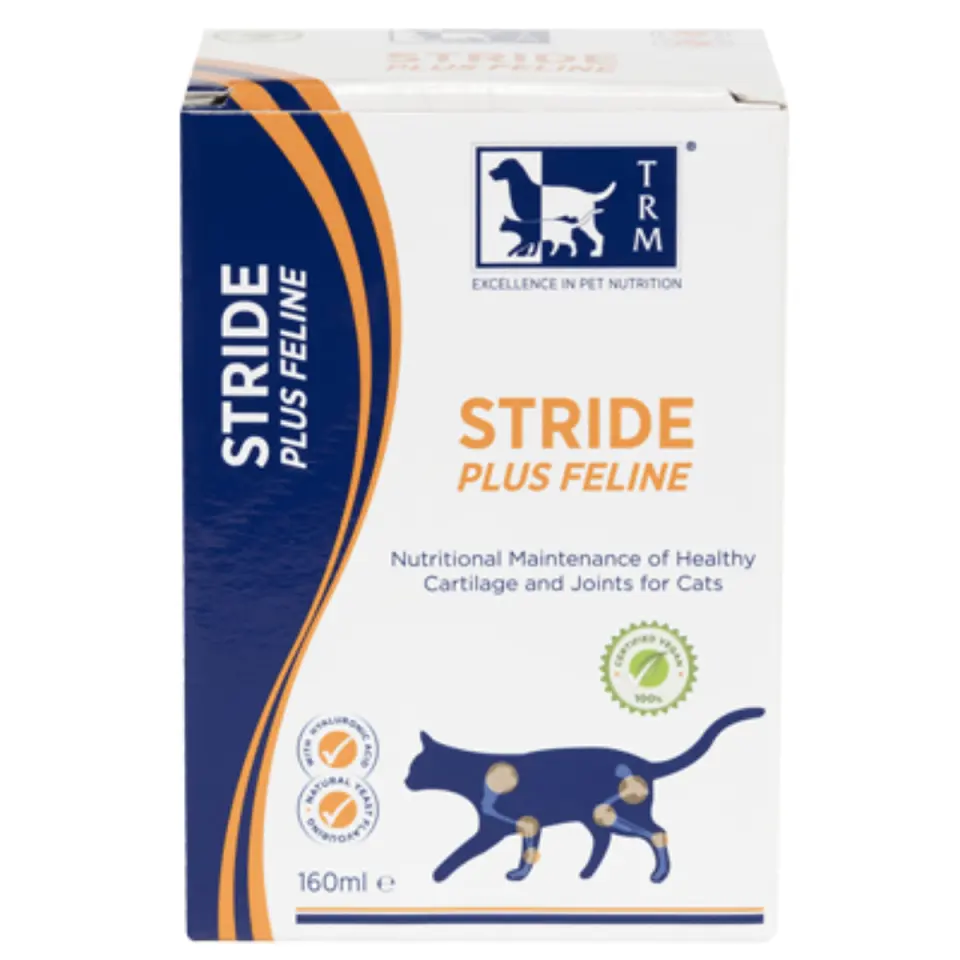 TRM Stride Plus Feline, supliment sistem articular pisici, suspensie orală