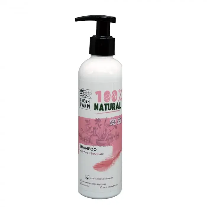 Sampon pentru caini pisici Fresh Farm Hypoallergenic 250 ml