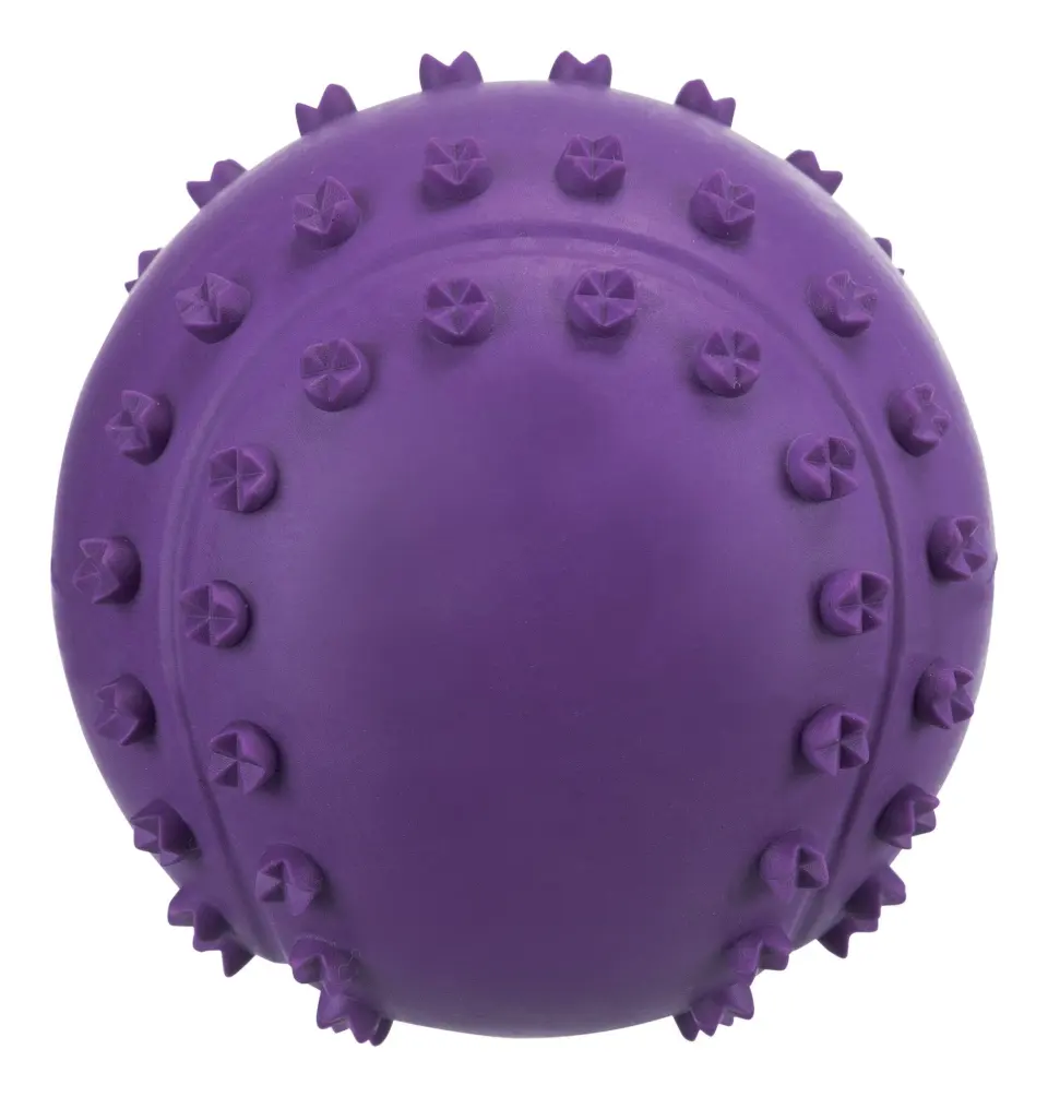 Jucarie Minge Cauciuc Natural 6 cm cu Sunet 34841