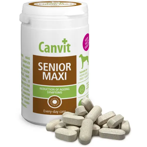 Supliment pentru caini Canvit Senior Maxi Dogs 230 gr
