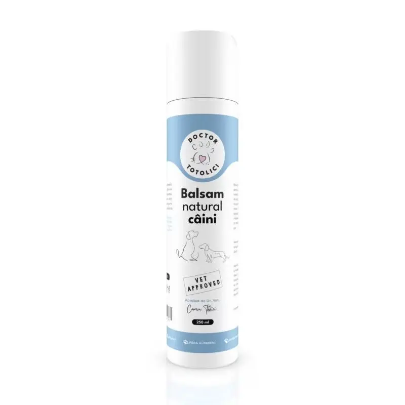 Balsam natural caini Doctor Totolici, 250 ml