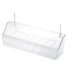 2 Gr Hranitor Voliera 20 Cm Transp 025GT