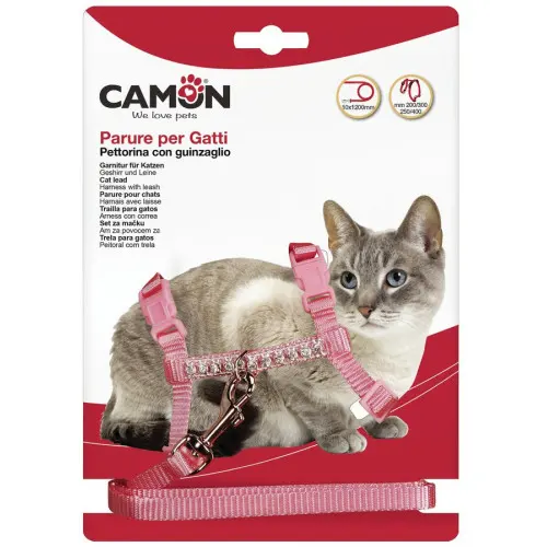 Set ham cu lesa pentru pisici, 13mm x 120 cm
