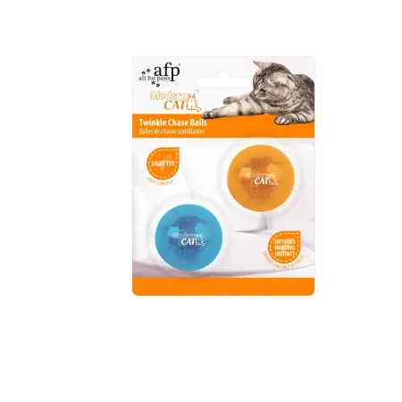All for Paws Jucarie Twinkle Chase Balls pentru Pisici