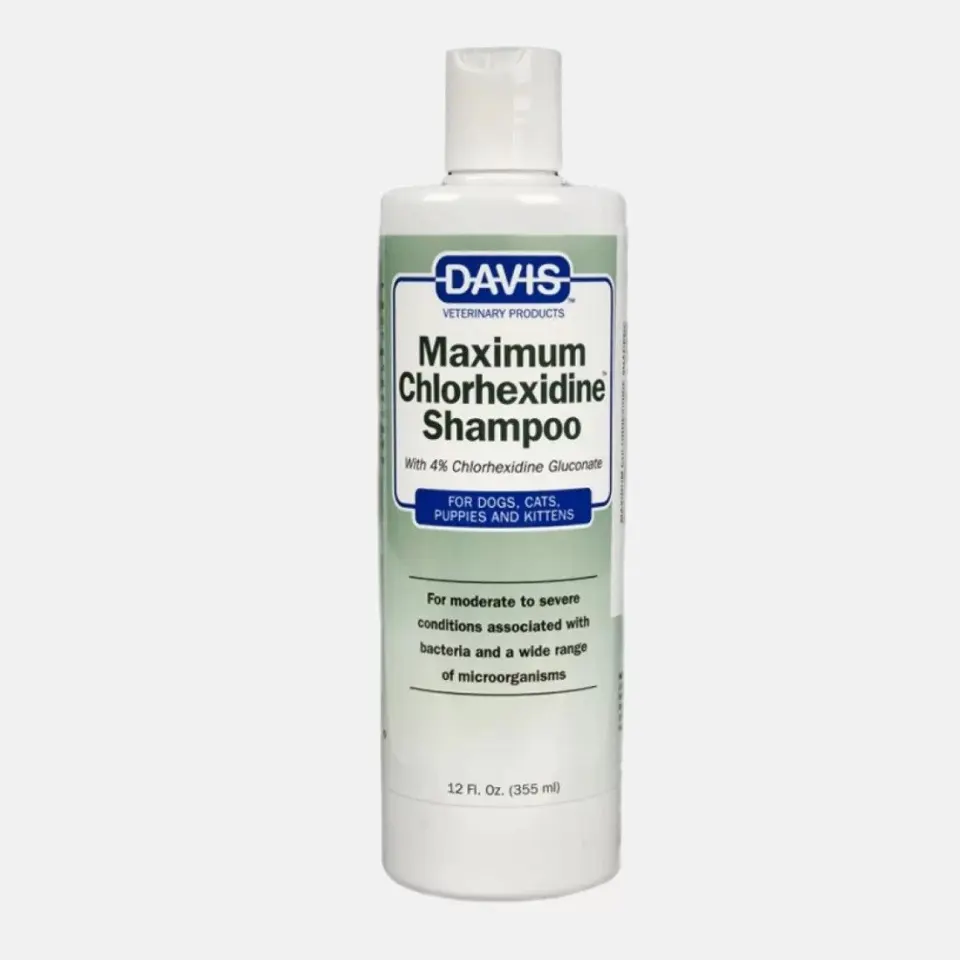 Sampon cu clorhexidina 4%, Davis Maximum Chlorhexidine, 355 ml