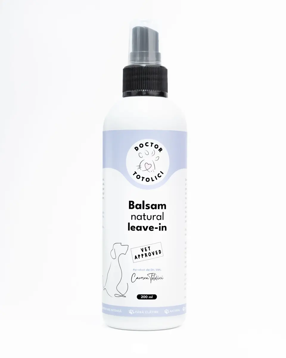 Balsam natural leave-in Doctor Totolici, 200 ml