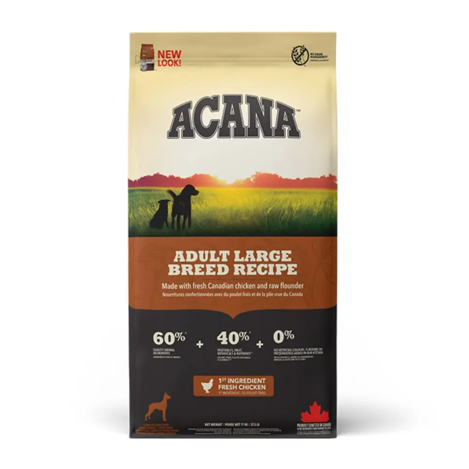 ACANA Dog Adult Large Breed, hrană uscată fără cereale câini