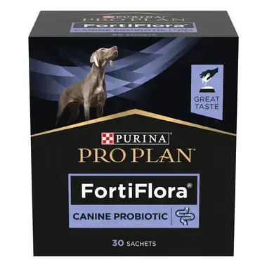 Supliment nutritiv pentru caini Pro Plan FortiFlora Probiotic 30 buc pachet