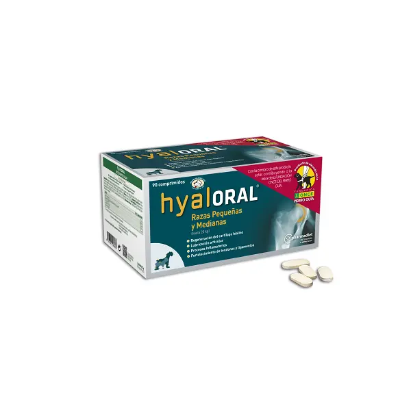Hyaloral Small & Medium Breed, 90 Tablete