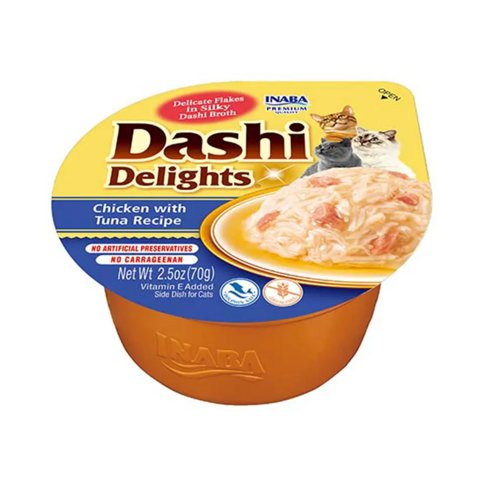 Ciao Dashi pentru pisici cu Pui si Ton