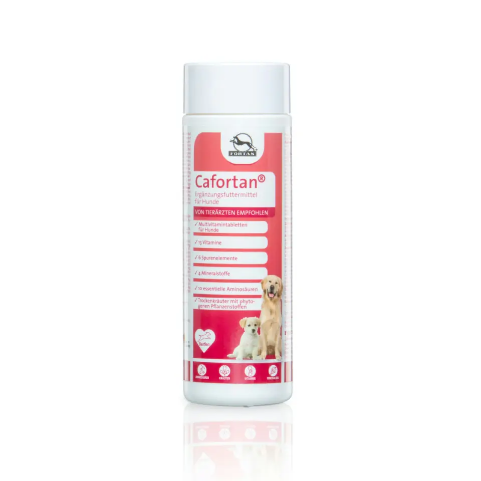 Cafortan, multivitamine caini
