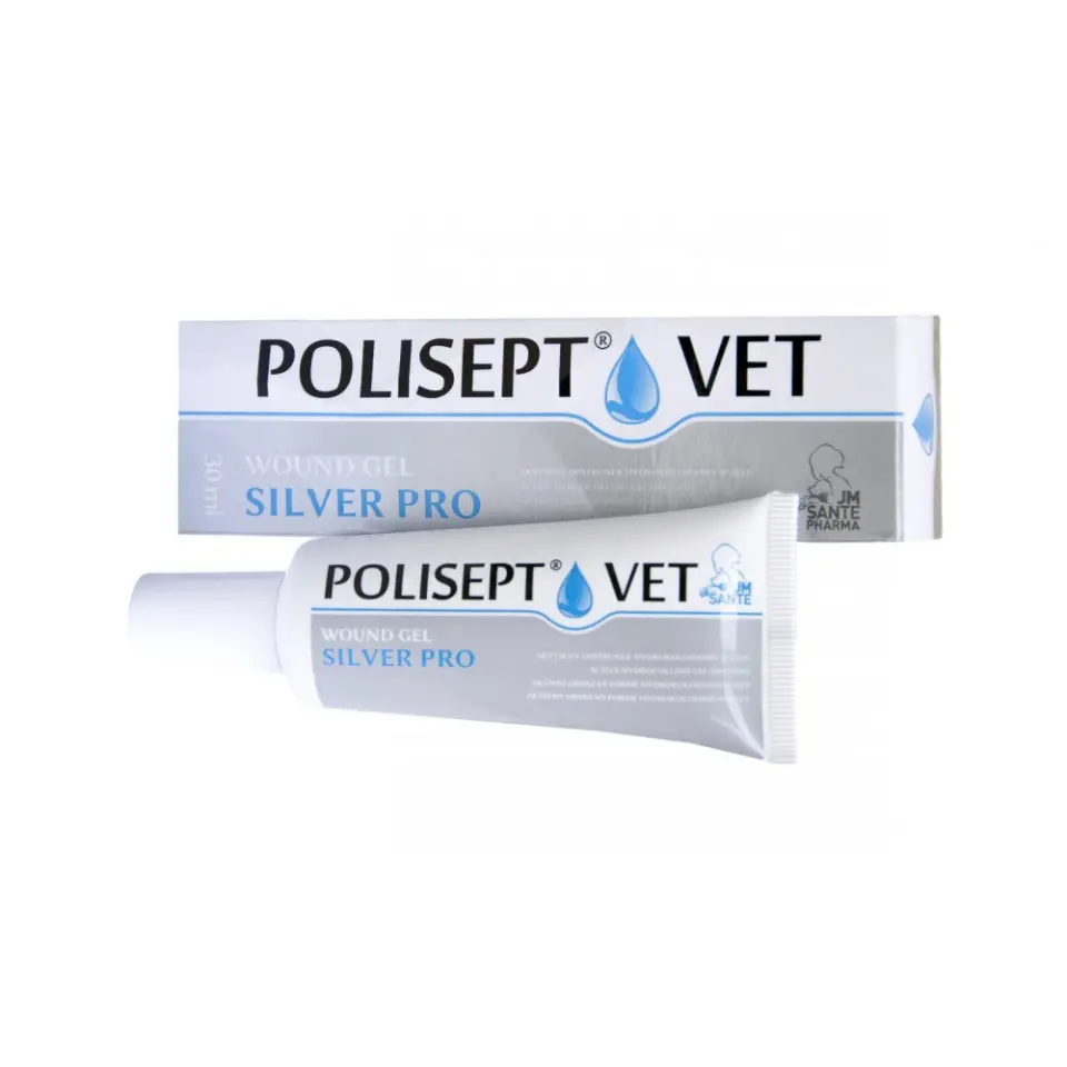 Polisept Vet Wound Gel Silver Pro, 30 ml