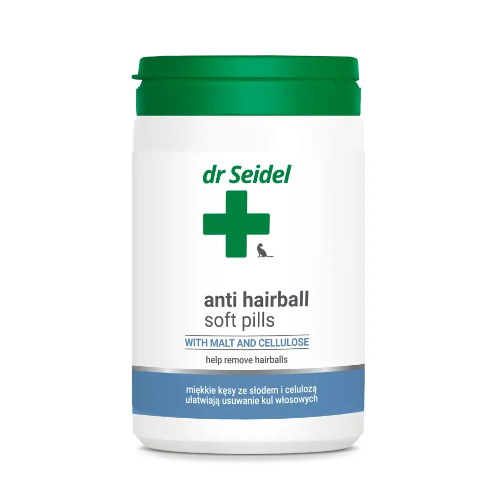 Supliment pentru pisici Dr. Seidel Anti Hairball Softpills 225 gr