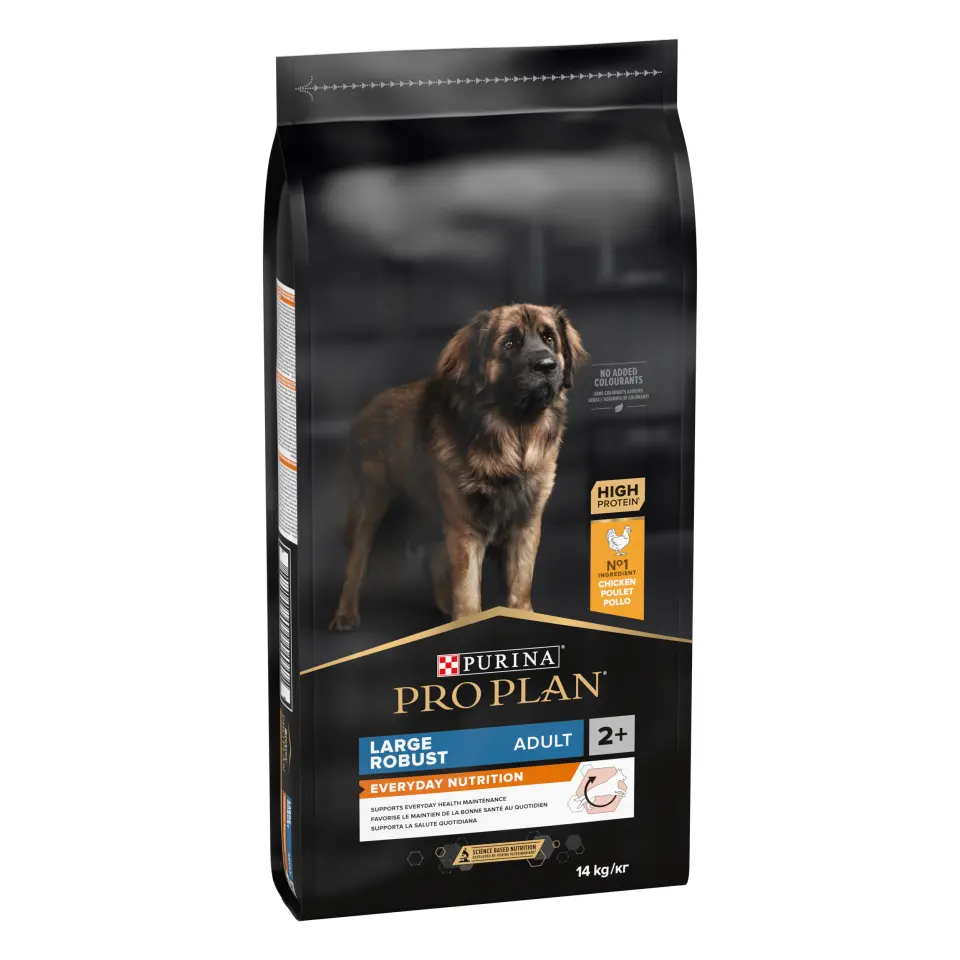 PURINA PRO PLAN ADULT Everyday Nutrition, Talie Mare Robustă, Pui, 10 kg