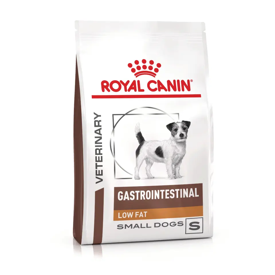ROYAL CANIN VD Gastrointestinal Low Fat Small Dog, XS-S, dietă veterinară, hrană uscată câini, sistem digestiv, 1.5kg