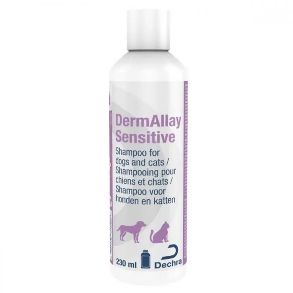 DermAllay Sensitive Shampoo, Dechra, 230 ml