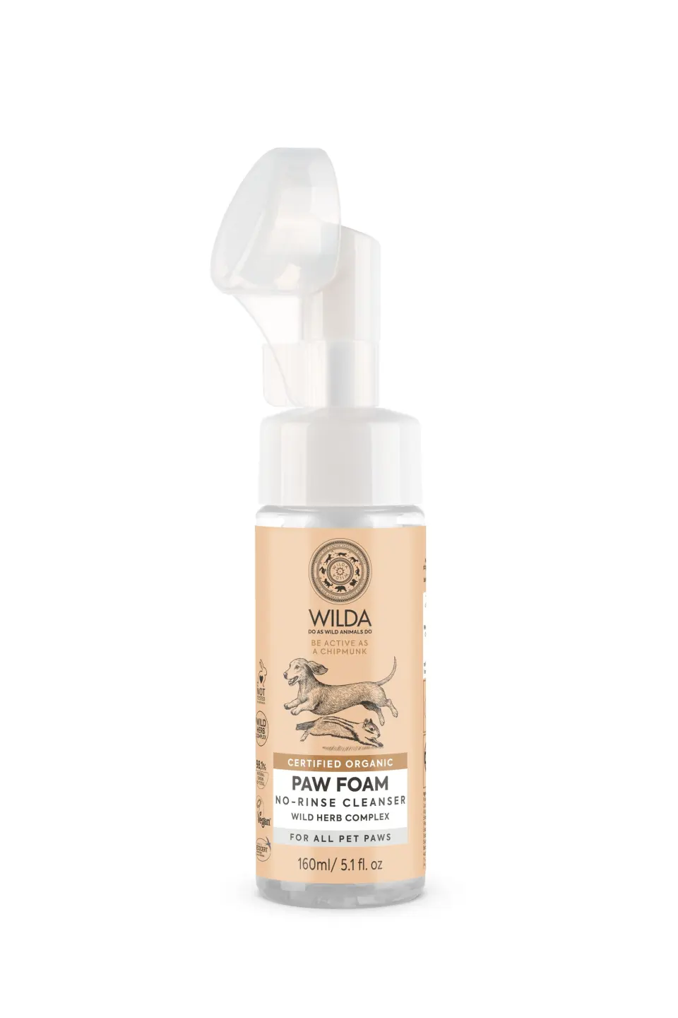 Spuma curatare labute, Wilda, 160 ml