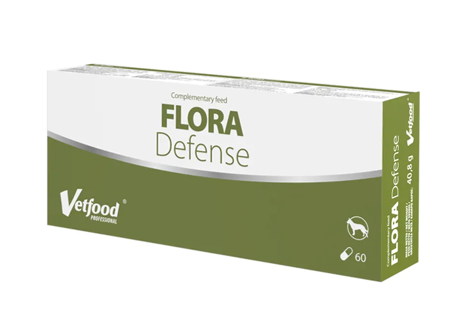 VetFood Flora Defense, 60 capsule