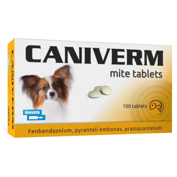 Caniverm Pentru Pisici si Caini de Talie mica